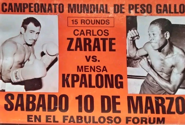 Sports/Boxe : 10 Mars 1979 – 10 Mars 2026, Il était une fois Mensah Kpalogo vs Carlos Zarate