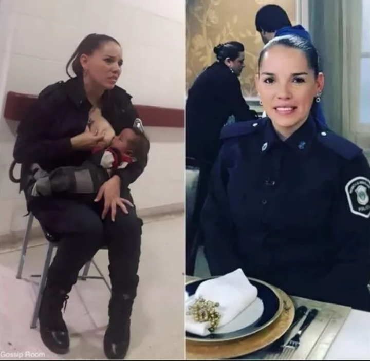 L’allaitement qui a ému l’Argentine entière et changé le visage de la police