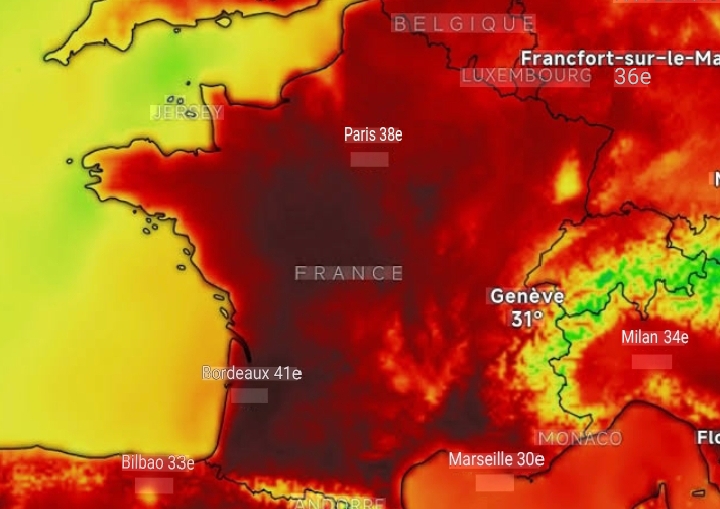 France/Canicule : Le Sud suffoque, la population se serre les coudes