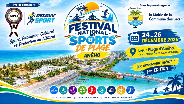 Togo/Lacs 1 : Aneho accueille la 1ère édition du Festival National des Sports de Plage